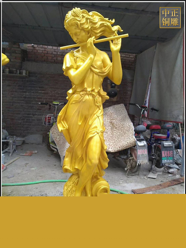 吹笛子四季女神雕像鑄造.jpg 吹笛子四季女神雕像鑄造.jpg