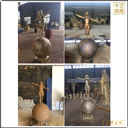 鑄造西方人物雕塑廠家 鑄造西方人物雕塑廠家