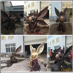 鑄銅西方人物雕塑 鑄銅西方人物雕塑