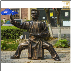 打太極雕塑 打太極雕塑