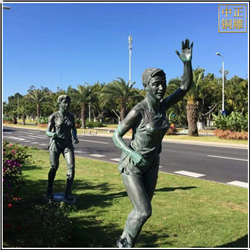 校園遠(yuǎn)動員人物雕塑 校園遠(yuǎn)動員人物雕塑