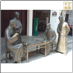 象棋文化雕塑 象棋文化雕塑