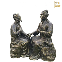 懸壺濟世銅雕塑 懸壺濟世銅雕塑