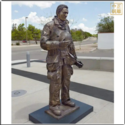 西方消防人物銅雕塑 西方消防人物銅雕塑