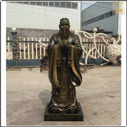 校園文化名人孔子雕塑擺件 校園文化名人孔子雕塑擺件