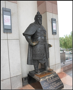 鑄銅戚繼光雕塑 鑄銅戚繼光雕塑