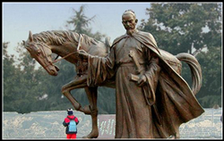 辛棄疾銅雕塑 辛棄疾銅雕塑