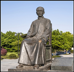蔡元培銅雕塑 蔡元培銅雕塑