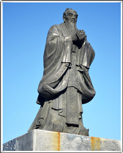 大型孔子銅雕塑 大型孔子銅雕塑