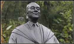 胡適銅雕塑 胡適銅雕塑