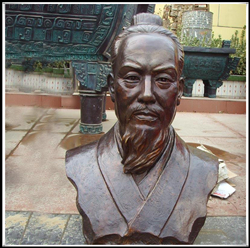 張衡銅雕塑|張衡雕塑 張衡銅雕塑|張衡雕塑