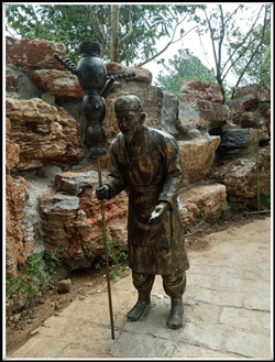 賣糖葫蘆古代人物雕塑 賣糖葫蘆古代人物雕塑