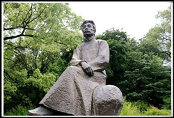 定做魯迅雕塑|名人雕塑 定做魯迅雕塑|名人雕塑