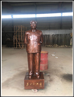 毛主席銅像圖片 毛主席銅像圖片