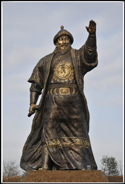 成吉思汗古代人物雕塑圖片 成吉思汗古代人物雕塑圖片
