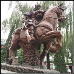 趙云古代人物雕塑批發 趙云古代人物雕塑批發