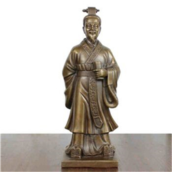 范蠡雕塑圖片 范蠡雕塑圖片