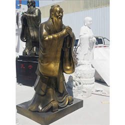 古代名人孔子銅像 古代名人孔子銅像