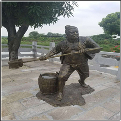 大型古代人物銅雕塑鑄造 大型古代人物銅雕塑鑄造